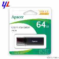 فلش اپیسر مدل AH25B با ظرفیت 64 گیگابایت رنگ مشکی