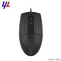 ماوس ای فورتک مدل OP-330S با سیم رنگ مشکی