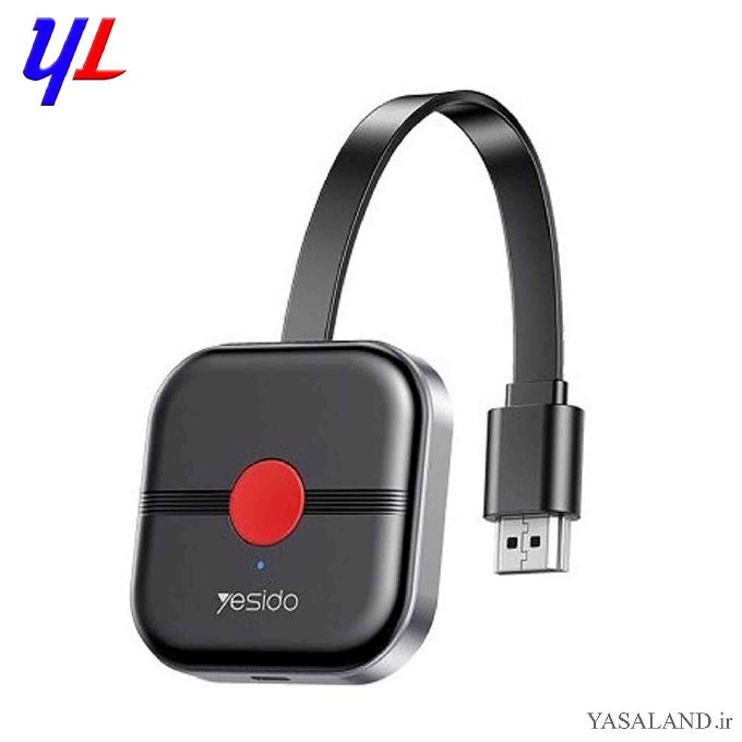 دانگل HDMI یسیدو مدل TV10 بی سیم WIFI 4K