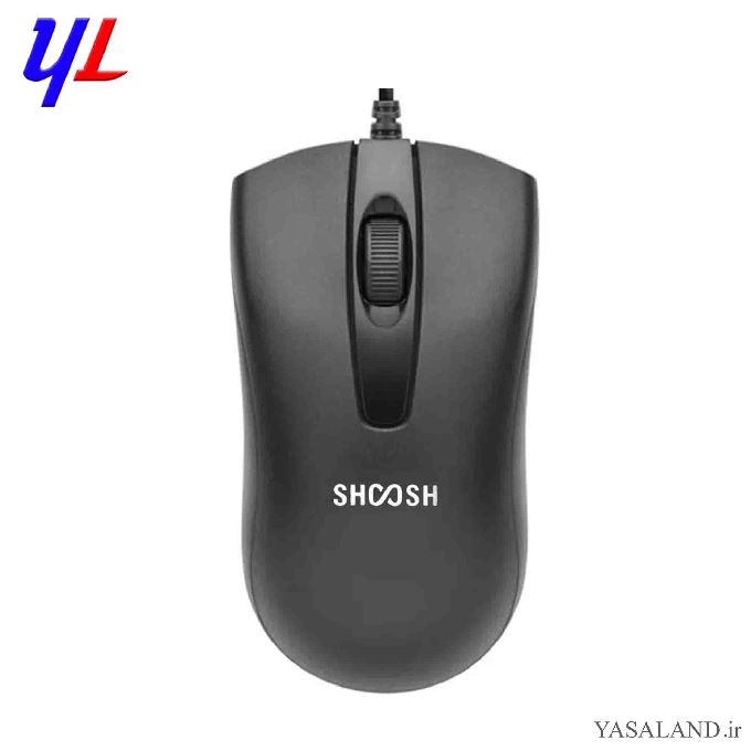 ماوس شوش مدل M23 با سیم رنگ مشکی