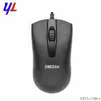 ماوس شوش مدل M23 با سیم رنگ مشکی