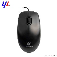 ماوس لاجیتک مدل m100 با سیم رنگ مشکی (جنس غیراصلی)