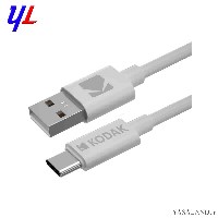 کابل شارژ موبایل یو اس بی به تایپ سی مدل کداک به طول 1 متر