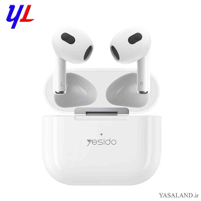 هدفون یسیدو مدل BT11 بی سیم رنگ سفید