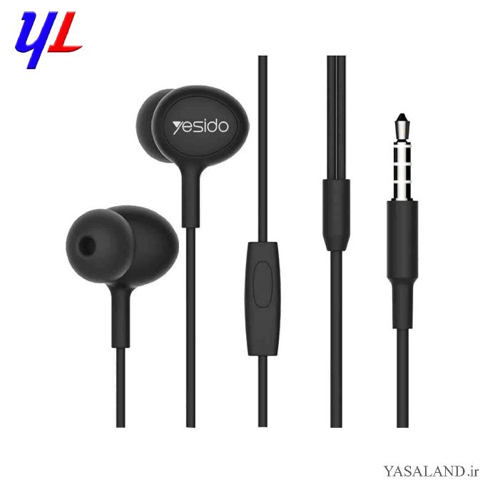 هدفون یسیدو مدل YH13 با سیم رنگ مشکی