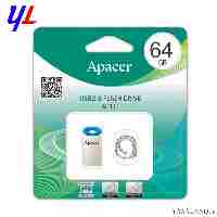 فلش اپیسر مدل AH111 با ظرفیت 64 گیگابایت رابط USB 2.0 رنگ نقره ای