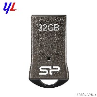 فلش سیلیکون پاور مدل Touch T01 ظرفیت 32 گیگابایت نوع USB 2.0 رنگ نقره ای