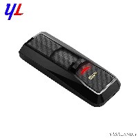 فلش سیلیکون پاور مدل Blaze B50 ظرفیت 256 گیگابایت نوع USB 3.2 رنگ مشکی