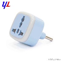 تبدیل برق هادرون مدل A10-1 تبدیل 3 به 2 چراغ دار رنگ آبی