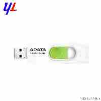 فلش ای دیتا مدل UV320 با ظرفیت 32 گیگابایت با رابط USB3.2 رنگ سفید