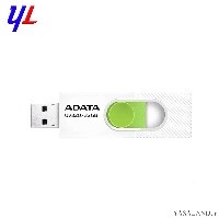 فلش ای دیتا مدل UV320 با ظرفیت 32 گیگابایت با رابط USB3.2 رنگ سفید