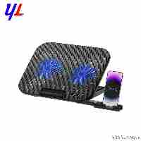 پایه خنک کننده رپو مدل CF200 رنگ مشکی
