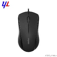 ماوس رپو مدل N1600 Silent با سیم بدون صدا رنگ مشکی