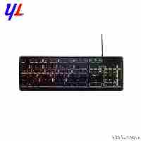 صفحه کلید تسکو مدل TK 8046 با سیم RGB رنگ مشکی