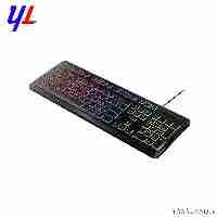 صفحه کلید تسکو مدل TK 8046 با سیم RGB رنگ مشکی