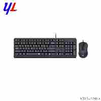 صفحه کلید و ماوس ردراگون مدل BS-7092 باسیم رنگ مشکی