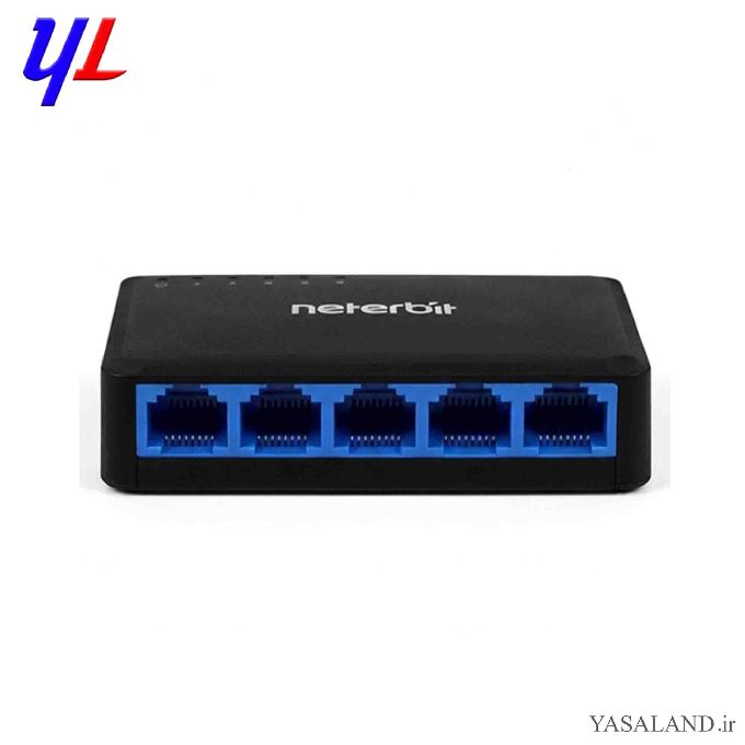 سوئیچ نتربیت مدل NGS-1005E-C پنج پورت گیگابیت