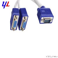 کابل VGA تبدیل یک VGA به دو VGA