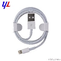 کابل شارژ موبایل آیفون فاکسکان تبدیل USB به لایتنینگ به طول 1 متر